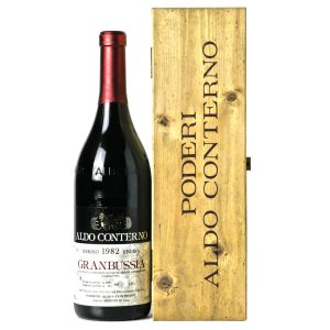 Aldo Conterno Barolo Riserva Granbussia 1982 Magnum cassa in legno